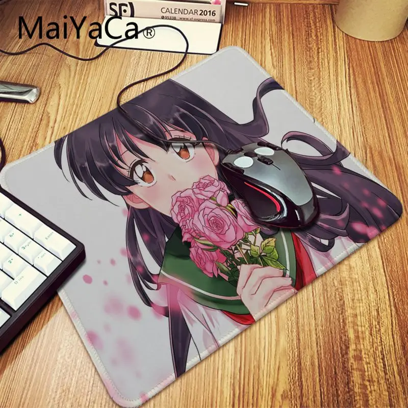 Резиновый коврик для мыши Maiyaca inuyasha с японским аниме противоскользящий размер xxl