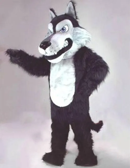 

Mascot Black Wolf Coyote Mascot Costume Custom Fancy Costume Anime Cosplay Kit Mascotte Theme Fancy Dress Carnival Costume