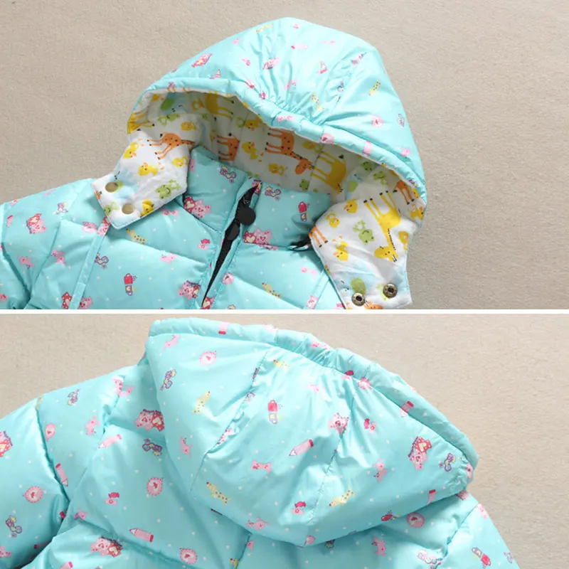 Детский зимний комбинезон на 90% белом утином пуху утепленный для мальчиков и