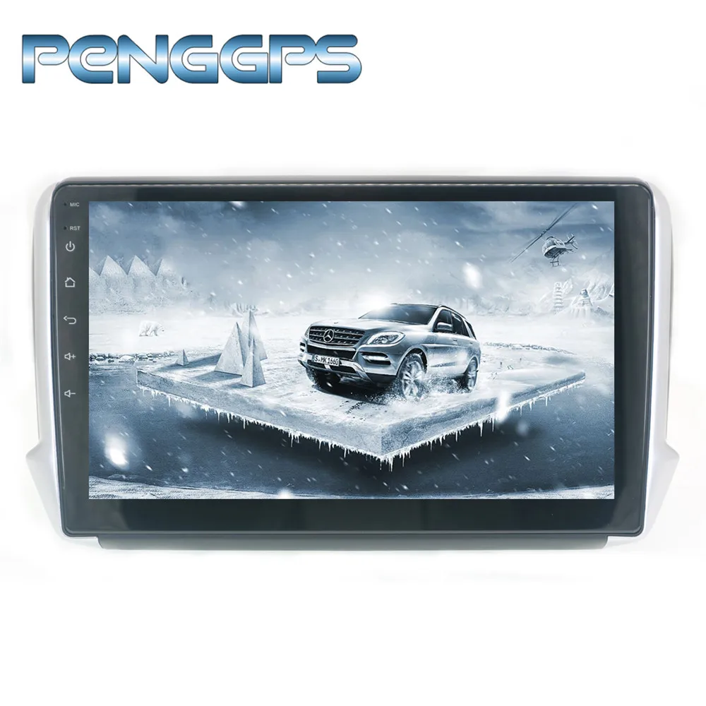 

10.2 IPS Android 8.0 Double Din Car Radio for Peugeot 2008 Peugeot 208 2015+ GPS Navigation DVD Player Octa Core Multimedia Unit