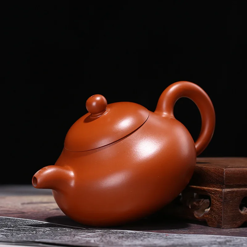 Pear-shaped wholesale ceramic tea-pot undressed ore mud zhu pure manual pan pot of tea custom laser engraving logo name | Дом и сад