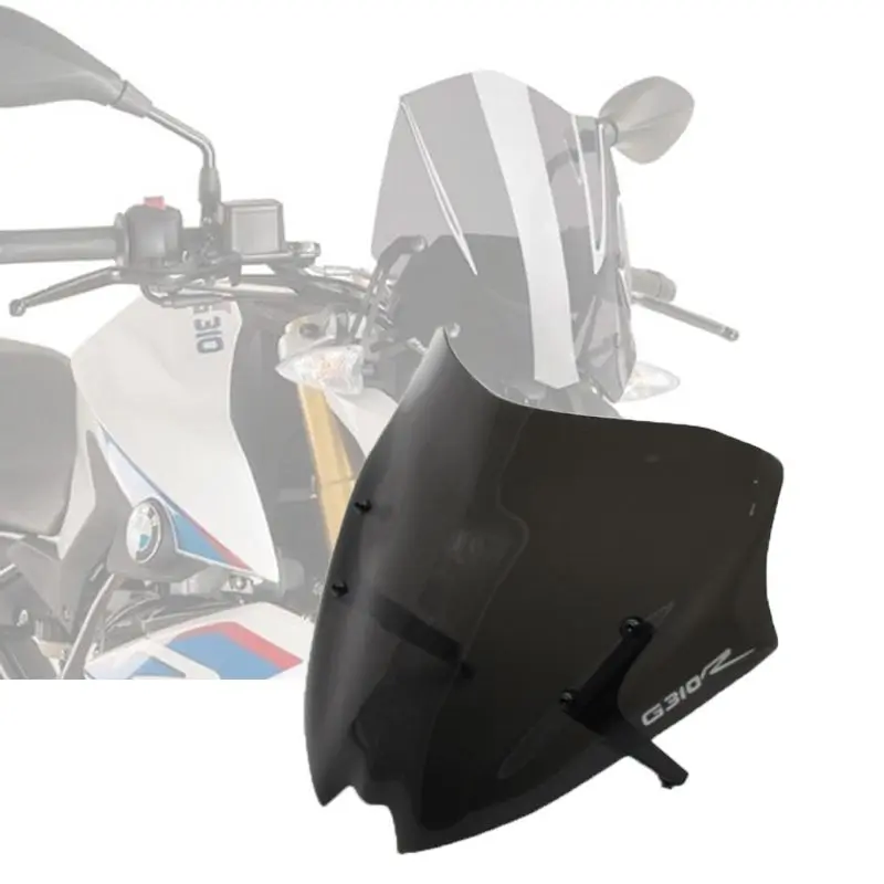 

Windscreen appropriate for BMW motorcycle G 310 R G310R 17-18 G310 R with logo (G310R)