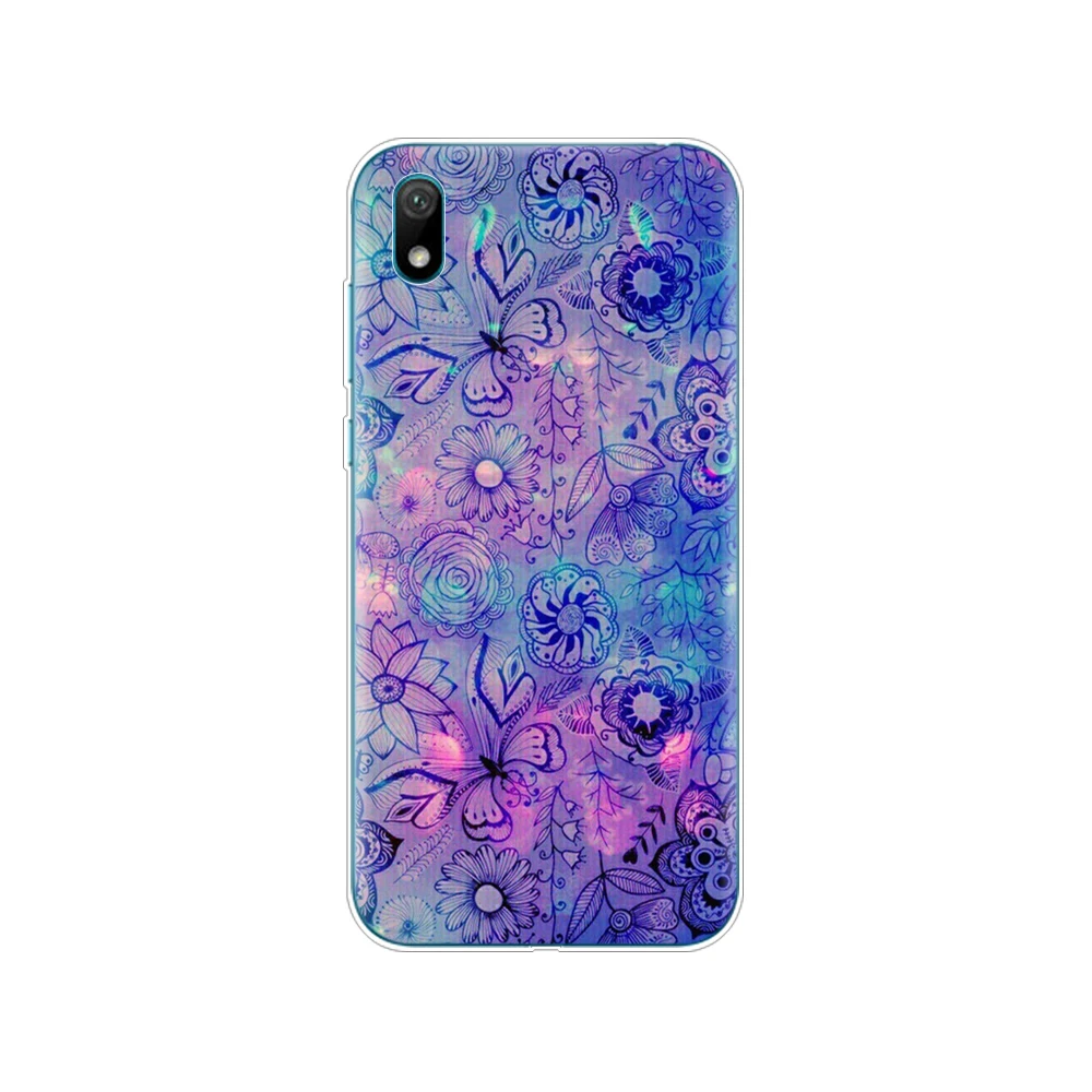 Для huawei y5 силиконовый чехол ТПУ задняя крышка мягкий чехол для телефона для huawei Y5 coque бампер 5,71 дюймов защитный рисунок - Цвет: 61721