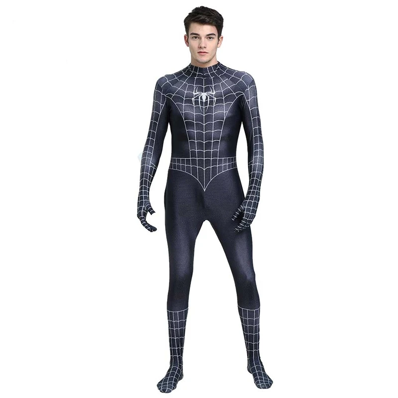 Костюмы Человека паука для взрослых и детей ядовитый Человек паук костюм косплея
