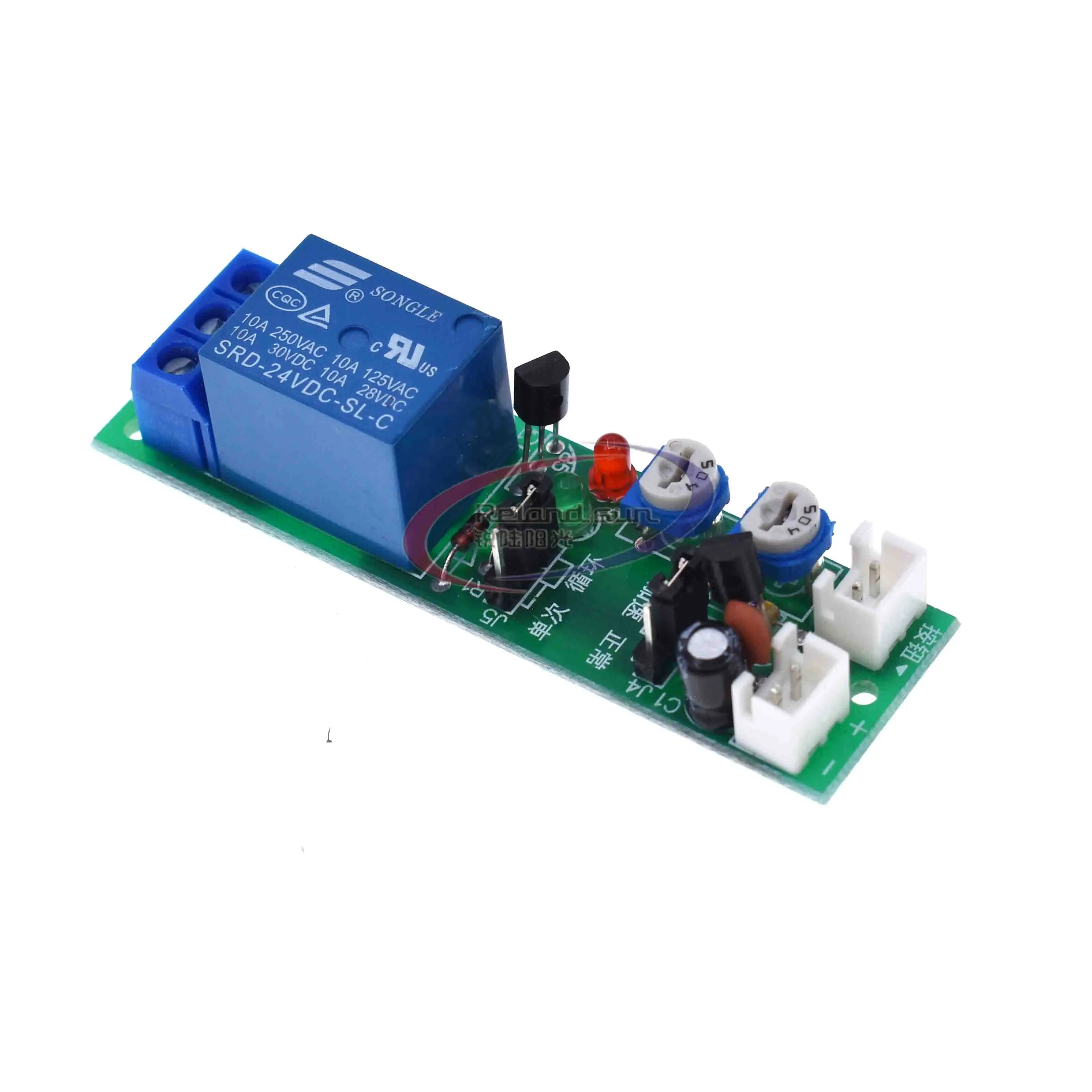 Релейный модуль переключателя включения/выключения с регулируемым циклом, 5 В, 12 В, 24 В постоянного тока, 15 минут управления таймером, модуль реле переключения
