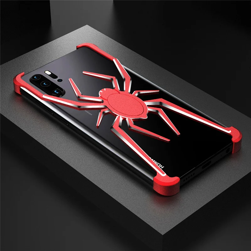 R-JUST для Huawei P30 Pro Spider алюминиевый сплав металлический бампер чехол Lite Nova 4e