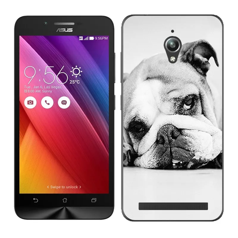 06 Защитный Мягкий чехол из ТПУ для ASUS Zenfone GO ZC500TG, 5,0 дюймов, чехол для телефона, Дротика, окрашенная Доска Для ZenFone GO ZC500TG Z00VD - Цвет: 06