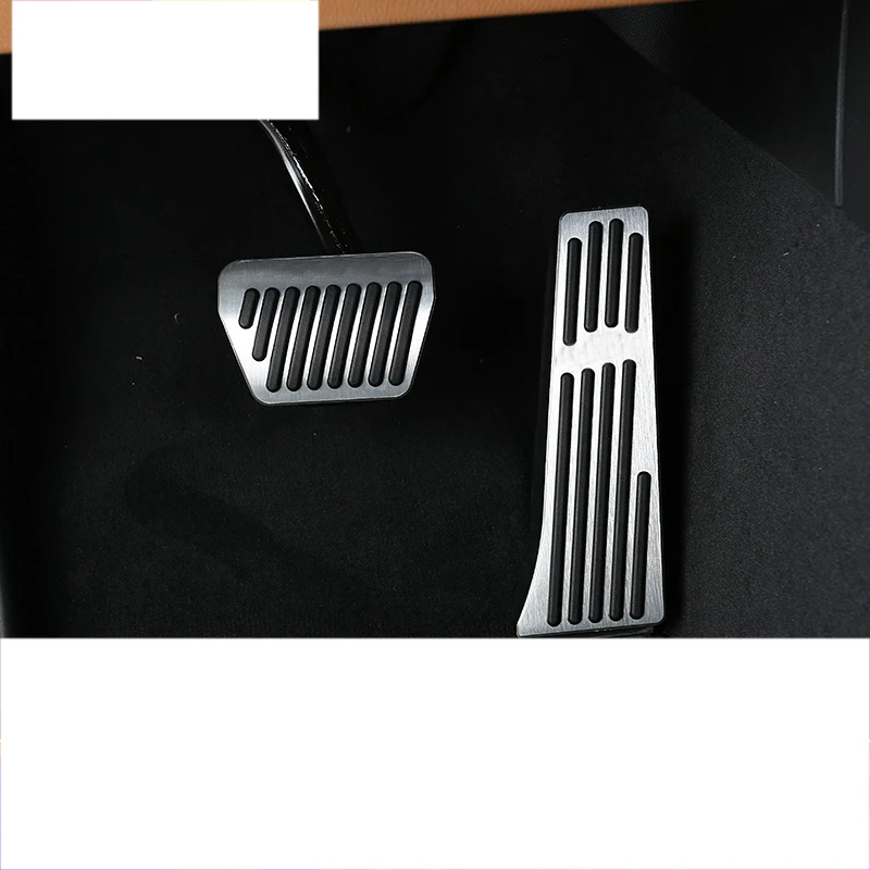 

lsrtw2017 aluminum alloy car accelerator pedal brake pedal for bmw x5 2019 2020 2021 G05