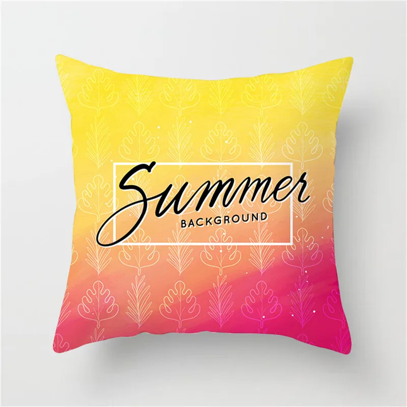 Чехол для подушки с акварельным рисунком Fuwatacchi | Дом и сад