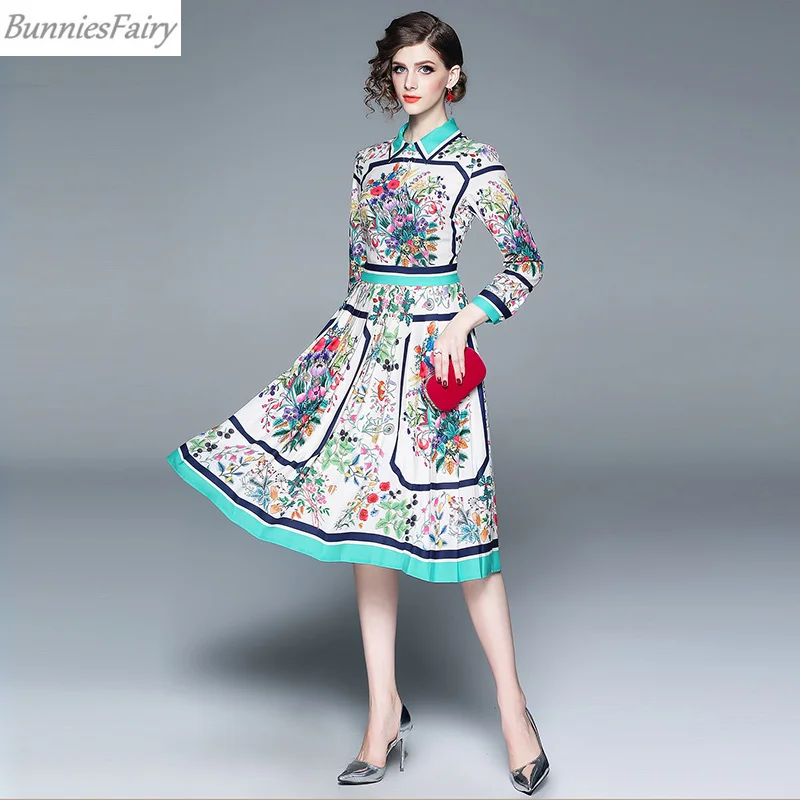 BunniesFairy 2019 весеннее женское зеленое черное винтажное Ретро Тропическое Цветочное