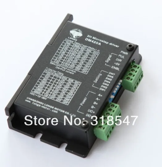 Шаговый двигатель 4 оси Nema17 48oz-in 40 мм 1.7A ведущий драйвер DM420A CNC 3D принтер LONGS мотор |