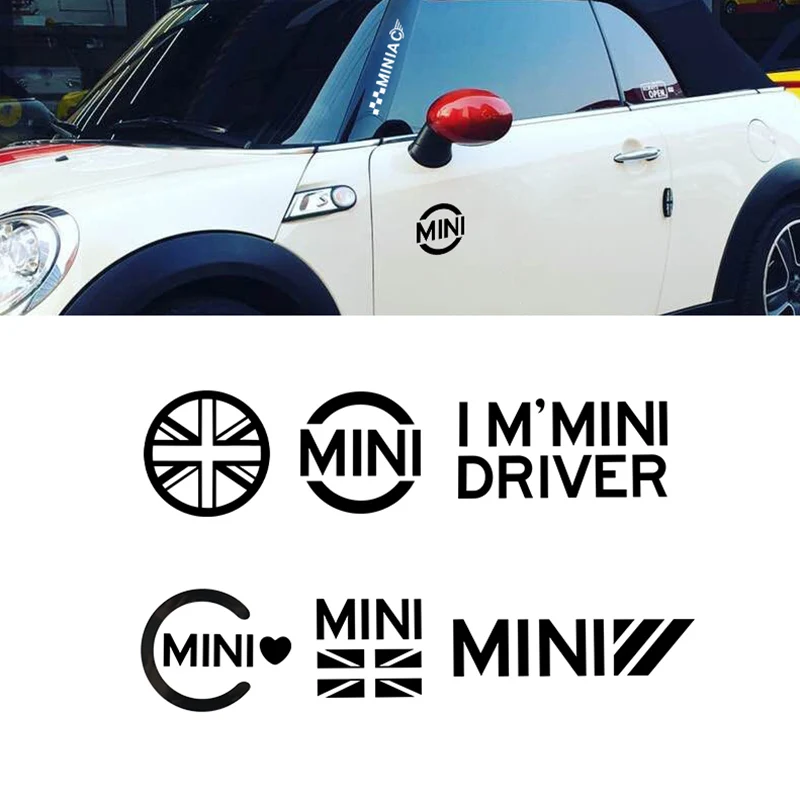 Различные переводные наклейки на автомобиль Union Jack для Mini Cooper One S JCW Countryman Clubman F55 F56