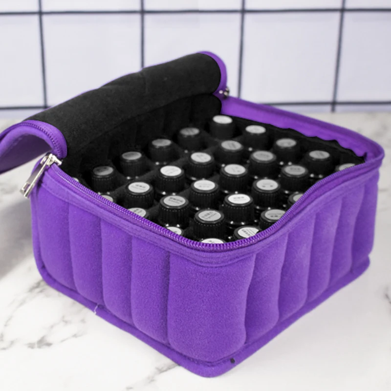 30 бутылок Сумочка для эфирных масел косметичка 15 мл держатель переноски масла