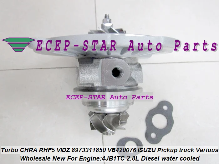 Турбо CHRA картридж Core RHF5 VIDZ VA420076 8973311850 8973311 850 4T505 1118010 802 для ISUZU пикап 4JB1TC 4JB1T 4JB1 TC