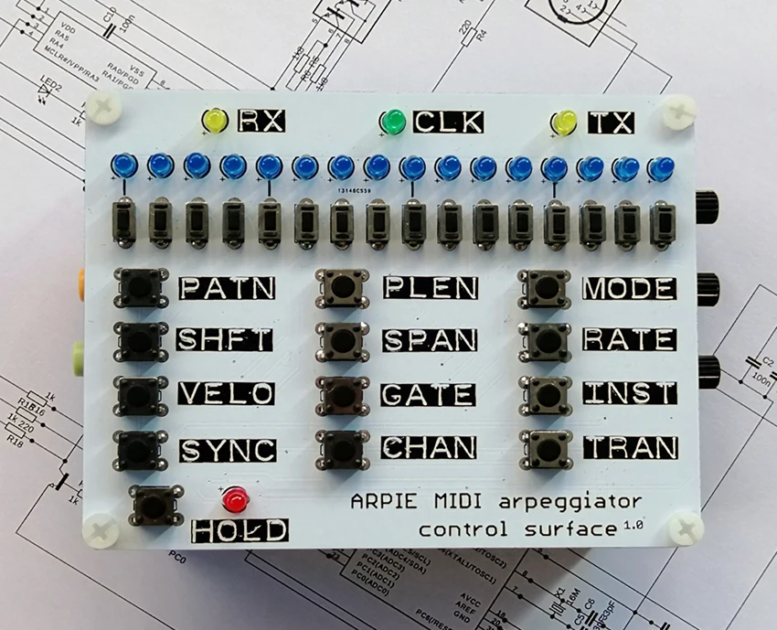 AZSMZ ARPIE MIDI арпигатор плюс (отправка arpiated аккордов через для любого синтезатора или