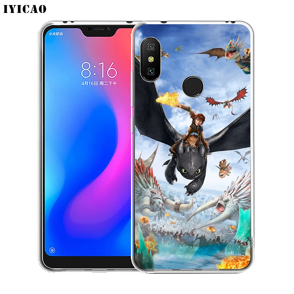 IYICAO Мягкий силиконовый чехол для телефона с изображением дракона для Xiaomi Redmi 4A 5A 6A Note 7 6 5 Pro Plus Redmi 4X 5A Prime