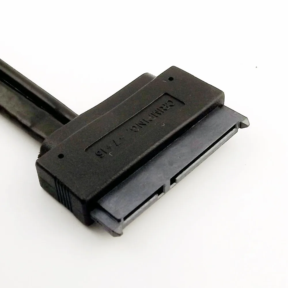 10 шт. SATA 7 + 15 штырьков 22 штырька разъем eSATA 7P с USB 2 0 A мужской источник питания