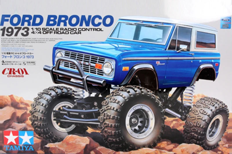 Tamiya CR 01 Foord Broonco 1973 EP 1:10 RC автомобиль внедорожник #58436|Детали и аксессуары| |