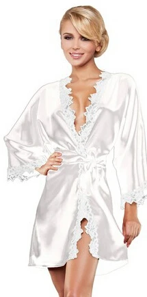 2017 4 цвета Горячая Новинка роскошная женская сексуальная ночная рубашка атласное