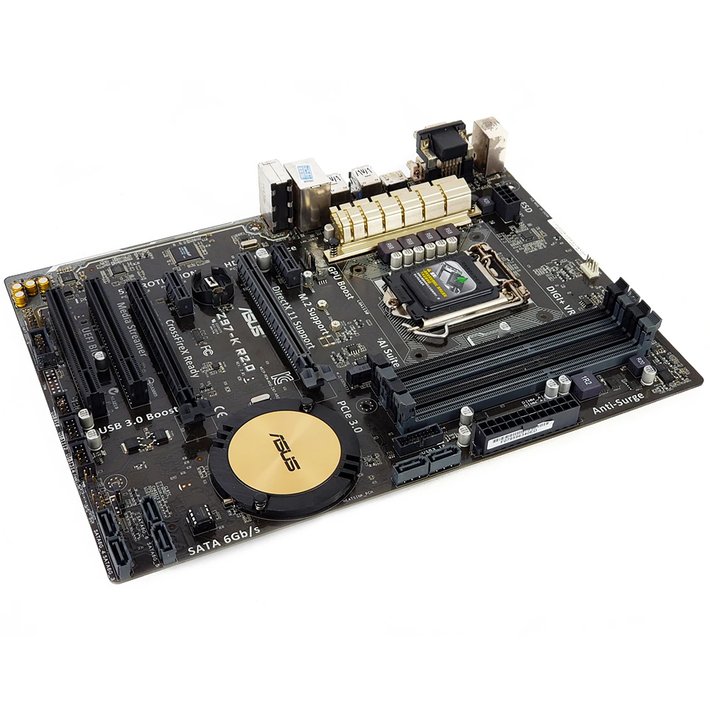 Asus Z97 K R2.0 настольная материнская плата розетка LGA 1150 для Core i7 i5 i3 DDR3 32G SATA3 USB3.0 HDMI ATX