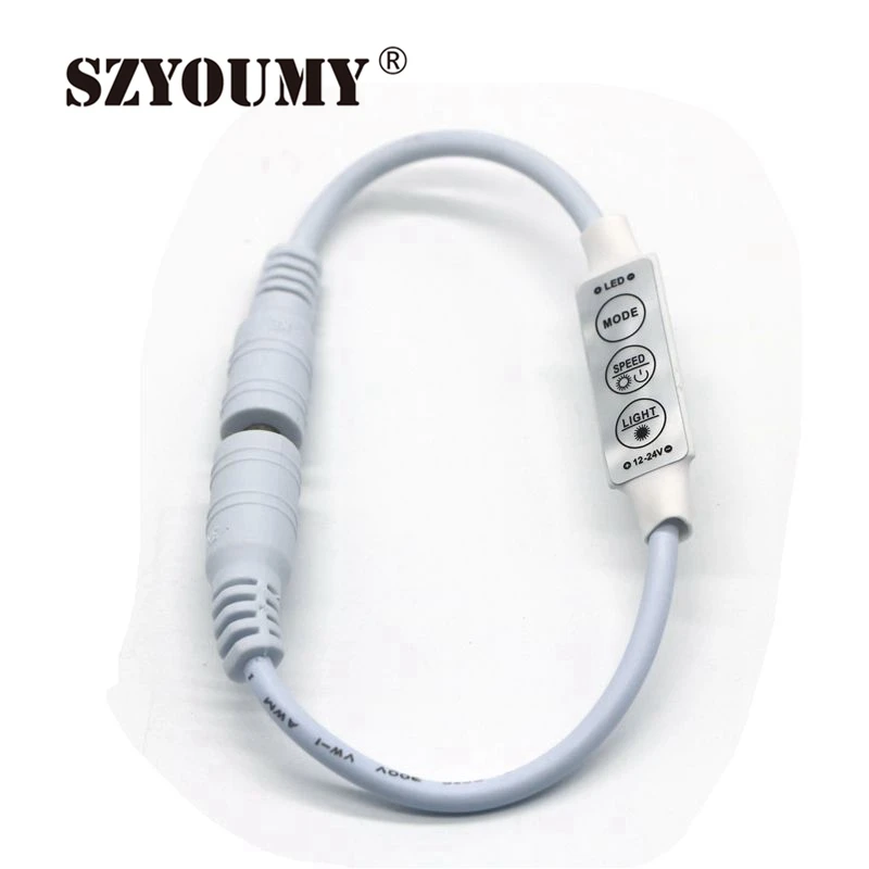 SZYOUMY Новое поступление светодиодный регулятор яркости переключатель мини 12 В