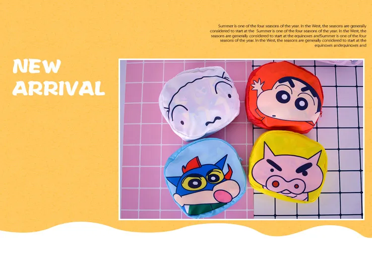 IVYYE 1 шт. Crayon Shin-chan модная переносная дорожная сумка в стиле аниме многоразовые складные сумки-тоут сумки для багажа Сумки для хранения новые