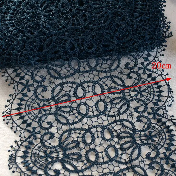 #938 атровиренс высококачественное кружево ручной работы вышитые водорастворимые