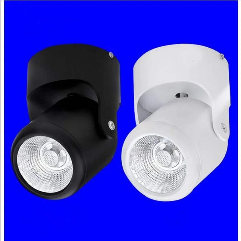 Светодиодный точечный светильник поверхностное крепление с COB матрицей