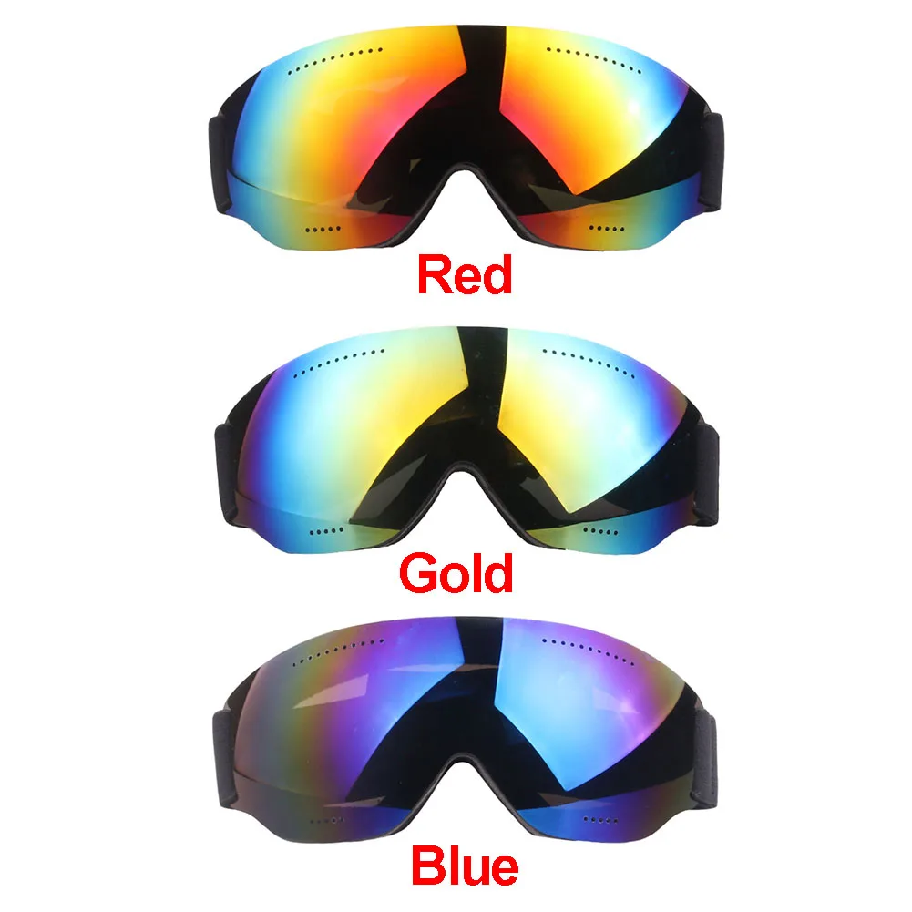 Лыжный Спорт большой видение один очки для водителя регулируемой пряжкой