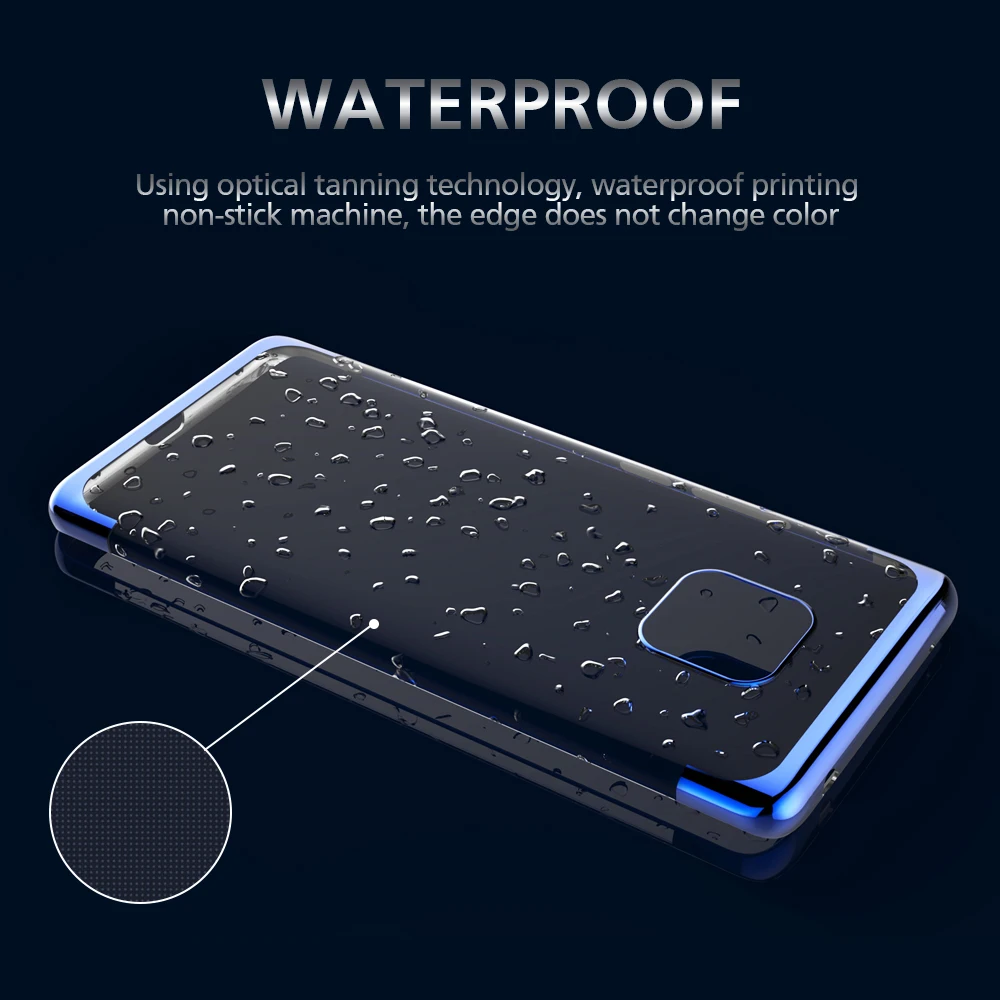 Чехол для телефона KEYSION из мягкого ТПУ Huawei Mate 20 Pro Ультратонкий Прозрачный