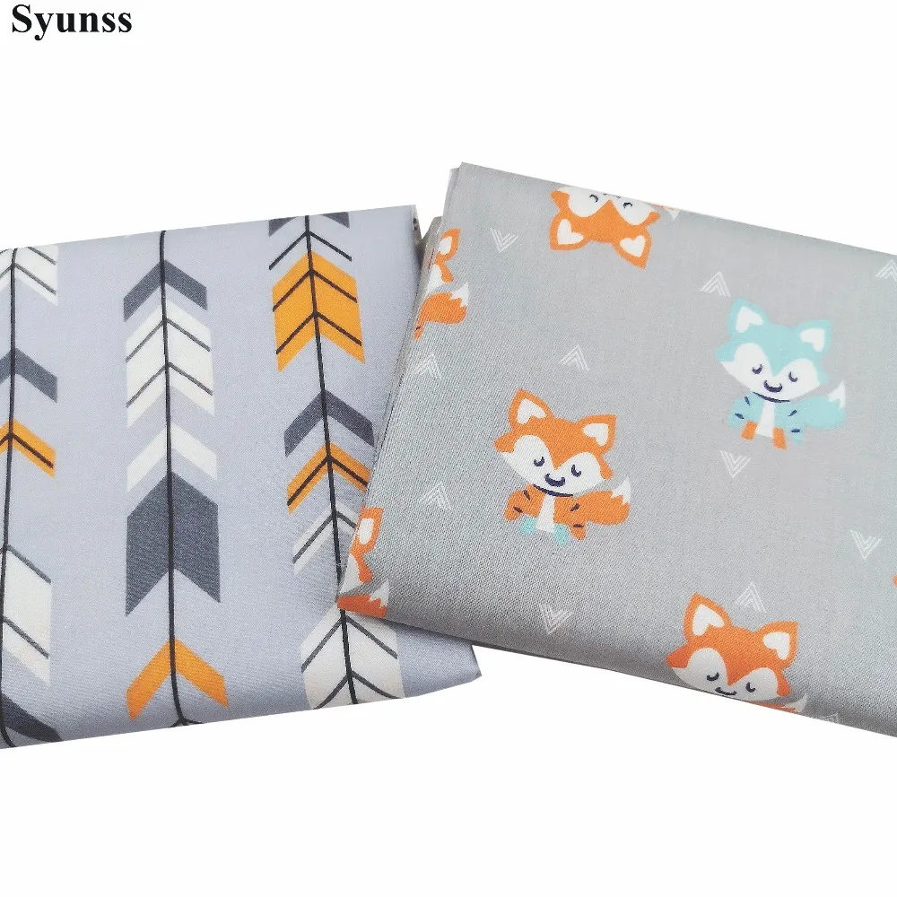 Syunss Diy Лоскутная Ткань для квилтинга детские кроватки подушки платья Швейные