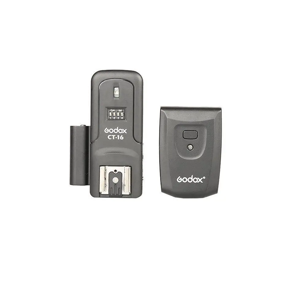Godox CT-16 16 каналов беспроводной Радио вспышка триггер передатчик+ приемник набор для Canon Nikon Pentax Studio Flash
