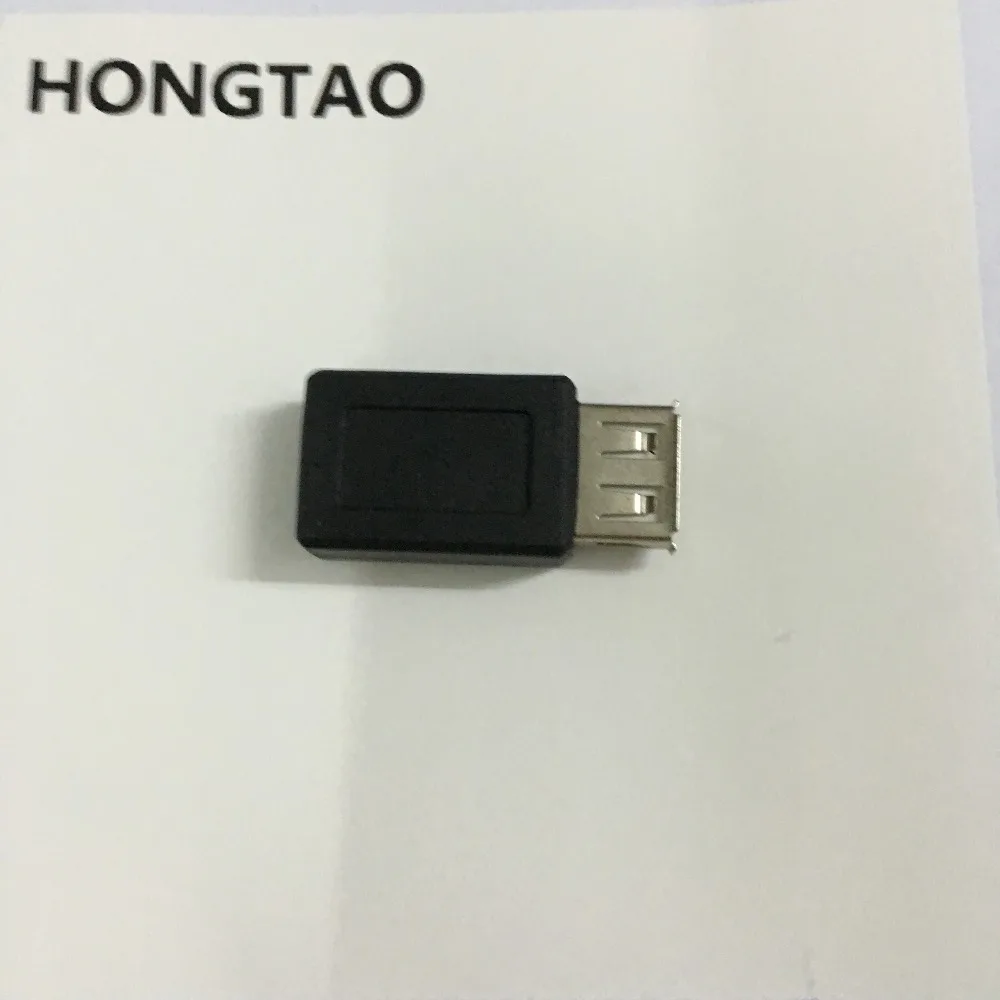 Новинка черный Переходник USB 2 0 типа A мама Micro B переходник с usb на микро разъем