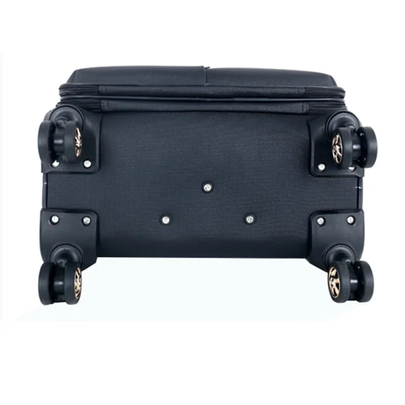 

BOLO BRAVE New 16 I nch High Quality PU Leather Trolley case Men Business Boarding Women Travel Luggage Bags Wheels Suitcase Bag