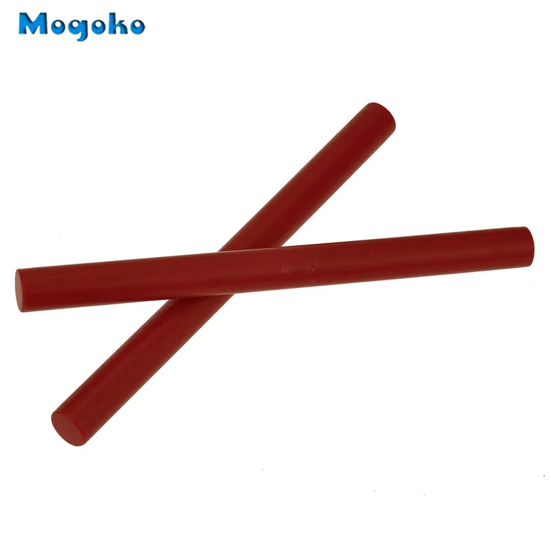 Mogoko, 2 шт., без шнура, фитили, цилиндрический, огненный, рукописный, уплотнительный воск для почты, писем, винтажная колонна, воск, печать, штамп - Цвет: Style 4 China Red