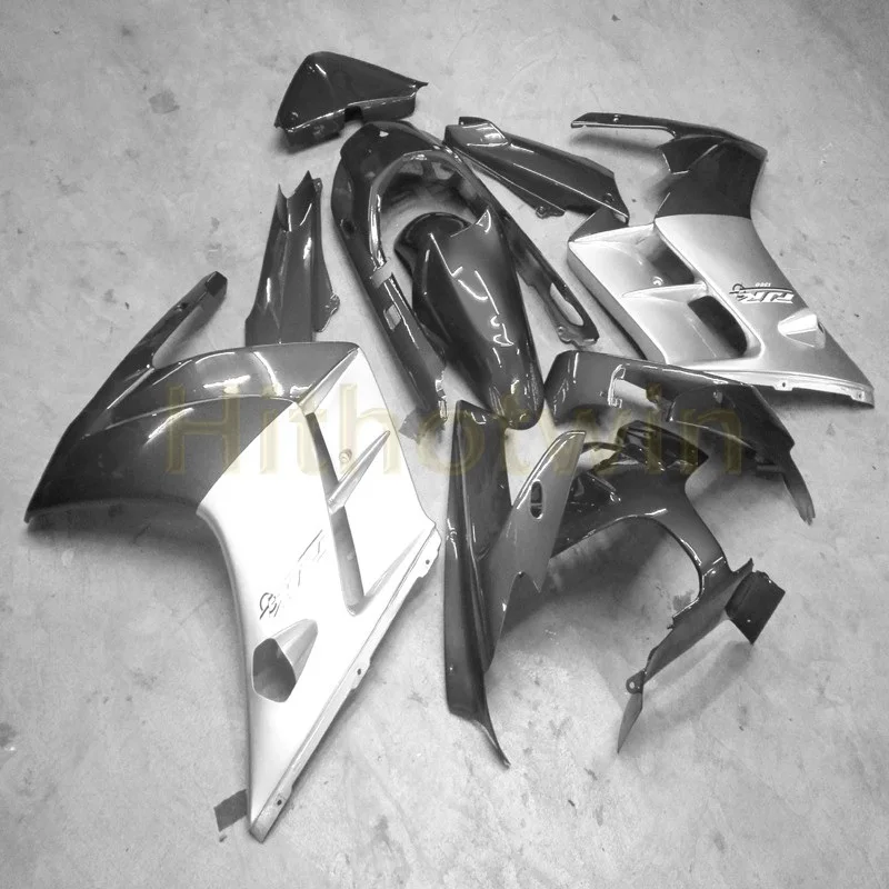 J Корпус мотоцикла для YAMAHA FJR1300 2002 2003 2004 2005 2006 FJR 1300 обтекатель кузова Комплект+ Бесплатные болты+ оранжевый серебряный - Цвет: J