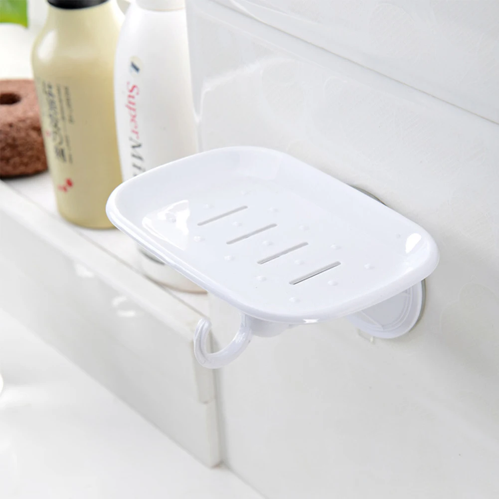 Container Waterfall Drain Box Case Tray Wall Soap Holder Storage Suction Durable | Обустройство дома