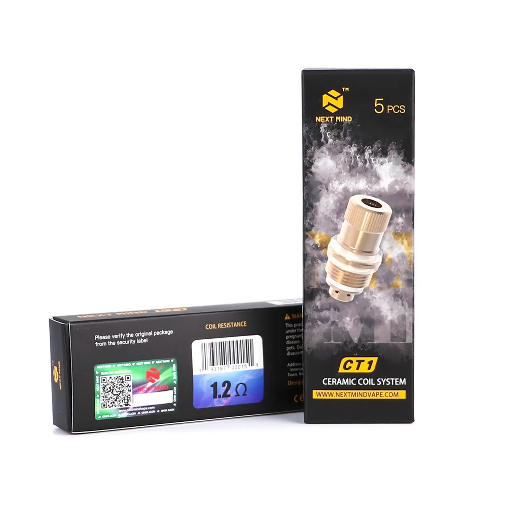 5 шт. упак. Next Mind CT1 катушка Ом и для Pod System Kit электронная сигарета Core аксессуары