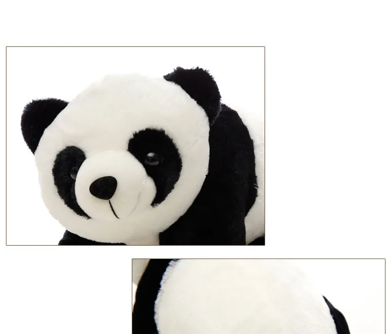 Cute Panda Simulation Stuff Animal Plush Toy Dolls Baby Girls Birthday Gifts