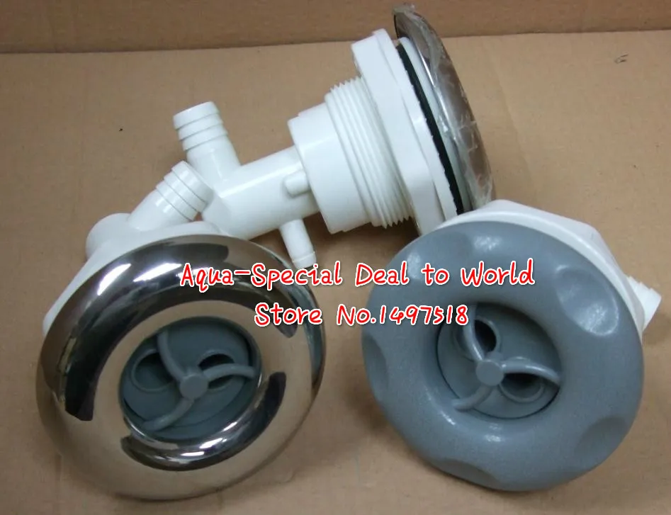 

Spa & pool 4 "inch spa jets PLASTIC/SS with double hole rotary nozzle