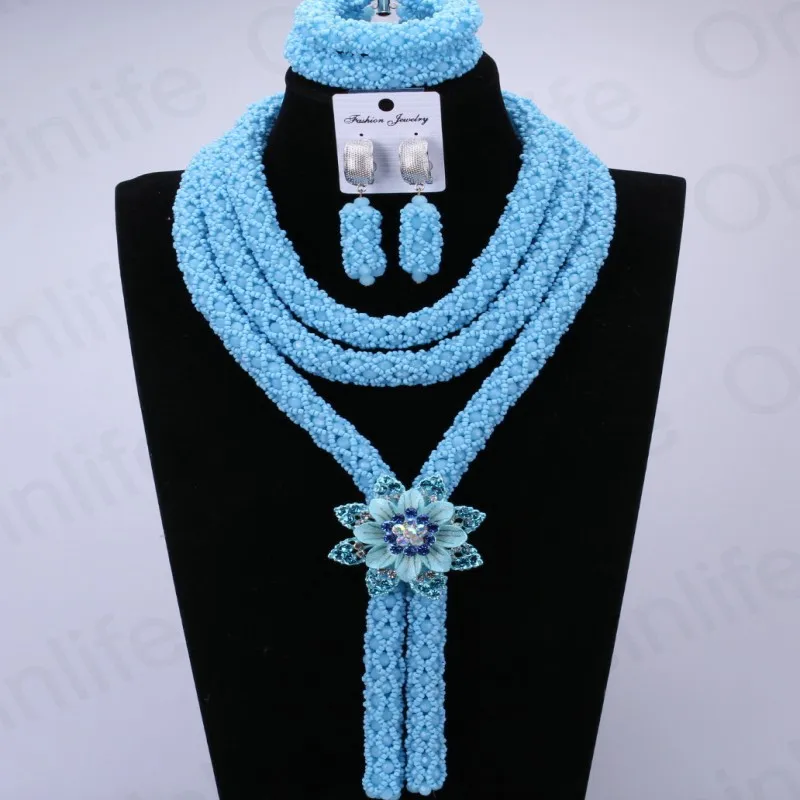 Модные фантастический красный и африканских зеленых бусин ювелирные изделия