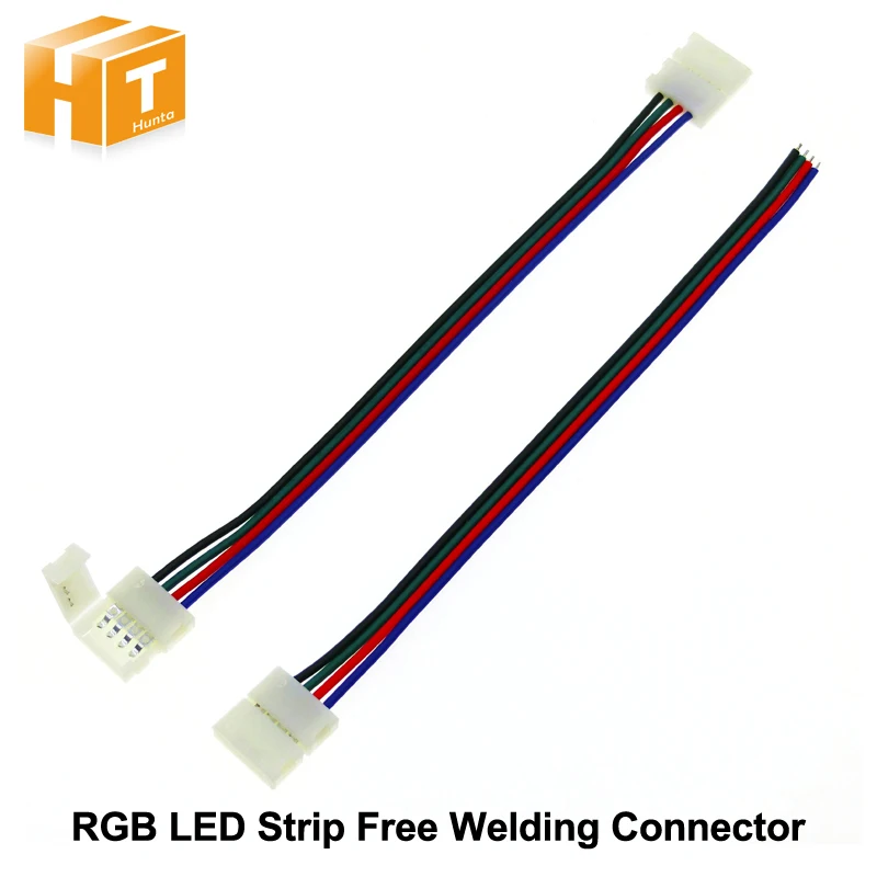 Светодиодная лента RGB 4pin 10 мм 5 шт./лот|connector|connector pitchconnector rca |