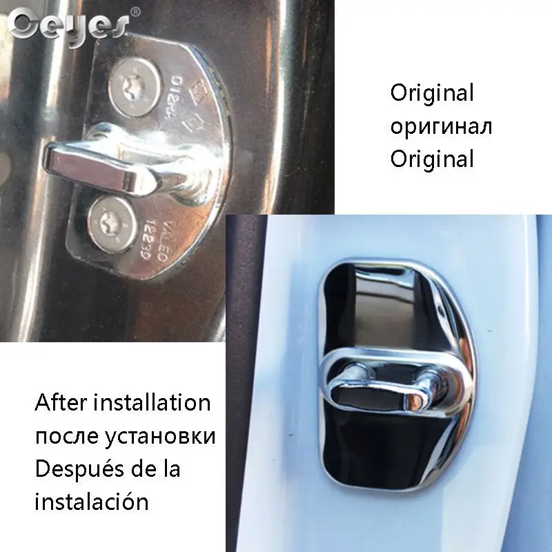 Декоративная креативная наклейка Ceyes для автостайлинга Renault Scenic Captur Megane 2 3 4 Duster