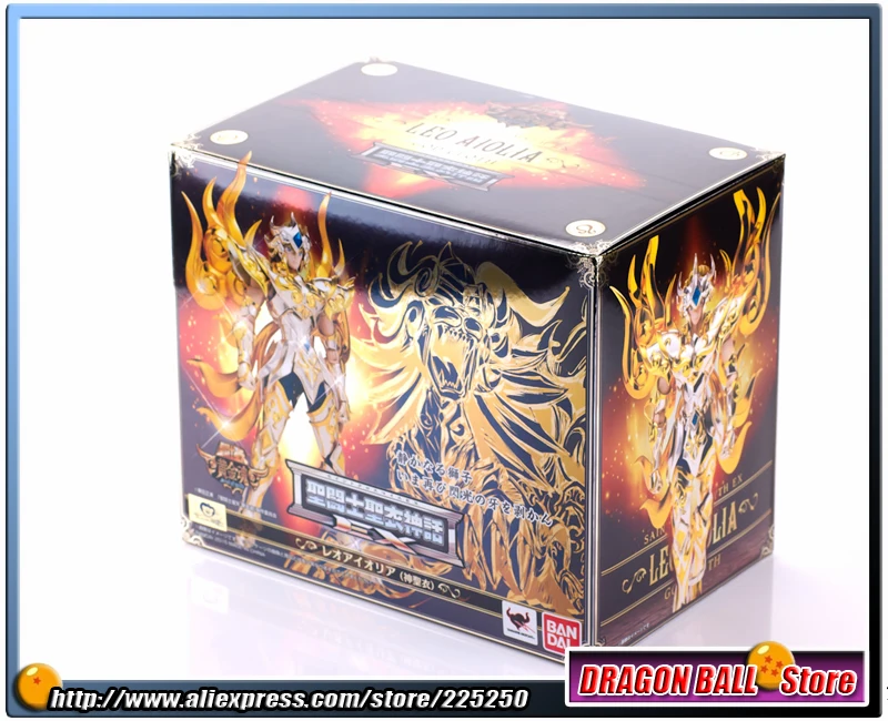 Японский аниме "Saint Seiya" Оригинальный BANDAI Tamashii Наций Saint Cloth Миф EX Soul of Gold