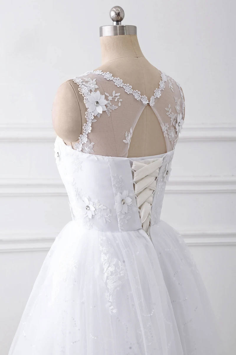 Новое поступление robe de mariage белый дешевое свадебное платье 2021 Vestido noiva gelinlik