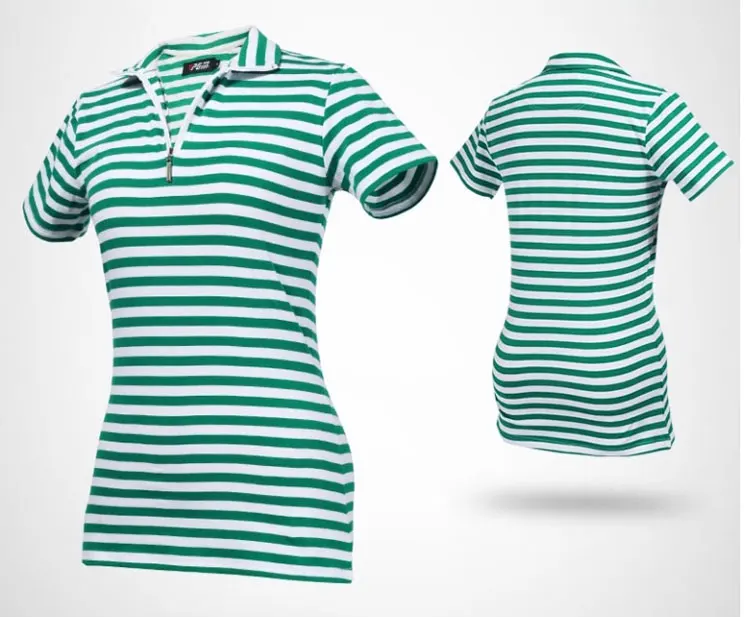 Новинка 2017 Бесплатная доставка Женская футболка для гольфа Qucik сухая рубашка