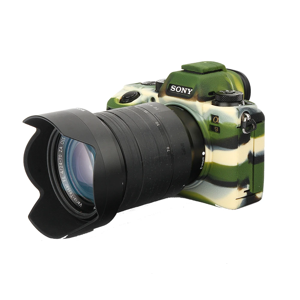Мягкий силиконовый резиновый защитный корпус для камеры чехол Sony A9 ICLE 9