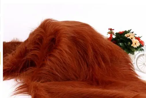 18 цветов Роскошные Длинные волосы искусственный мех Ткань плюшевая игрушка