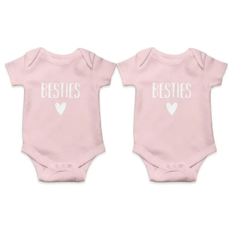 

Best friends twins bodysuits,Twins baby gift,Baby twins clothes,Best Friends Twins Baby Bodysuits Matching.