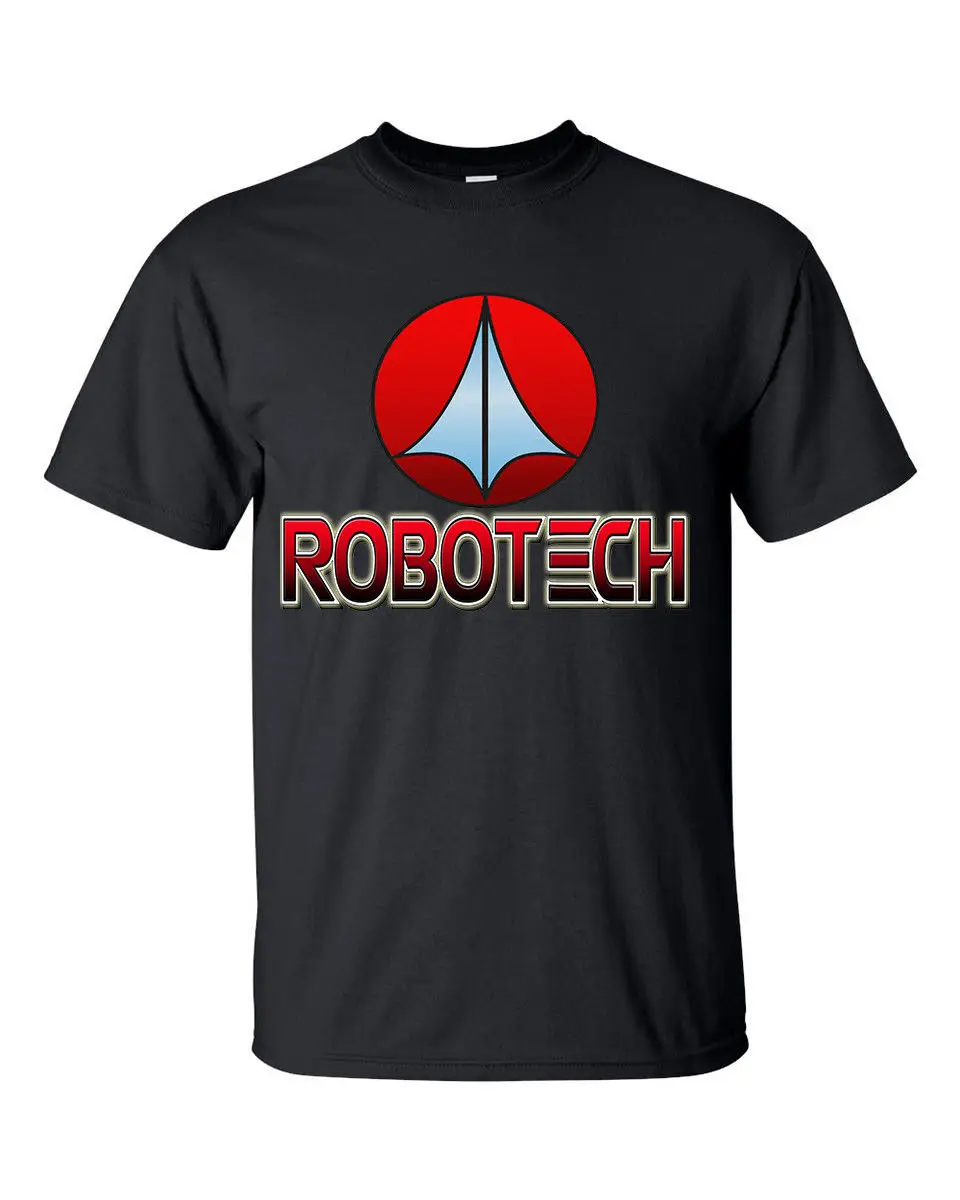 Новые футболки из хлопка мужские VF-1 Valkyrie Robotech Macross Aerospace Fighter Mecha футболки casual повседневные футболки